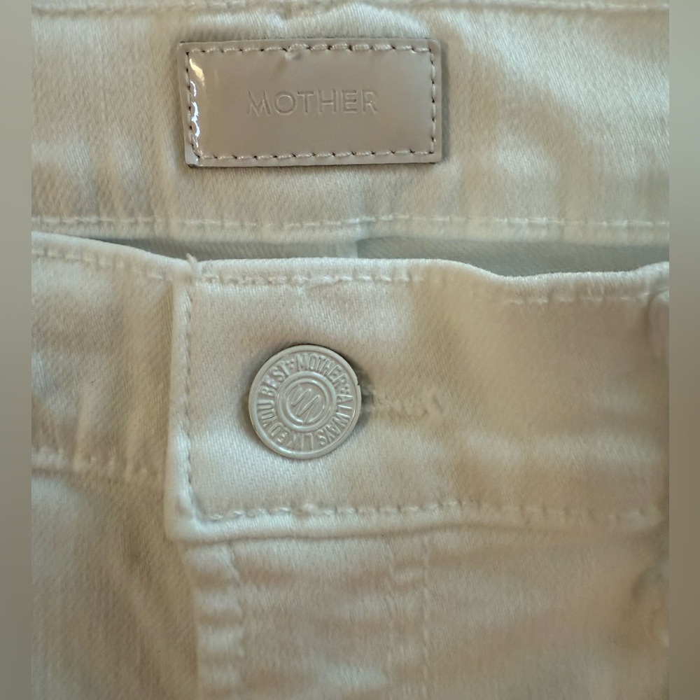 MOTHER The Hustler Ankle Fray Jeans Size 30 🌸🌸🌸 - Picture 8 of 14